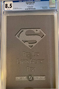 8.5 CGC Graded Superman #75