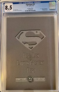 8.5 CGC Graded Superman #75