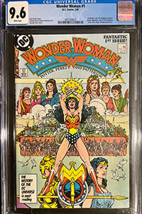 9.6 CGC Graded Wonder Woman #1