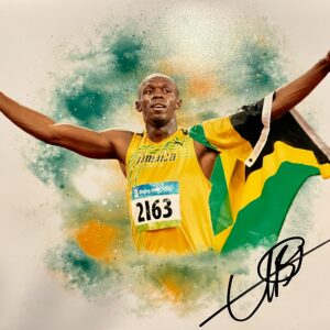 Usain Bolt 11x14 Poster (PSA/DNA)