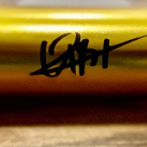 Usain Bolt Signed Gold Baton Rio 2016 Beckett COA